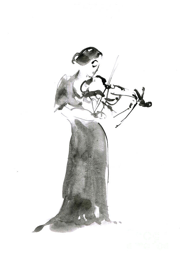 Violin Drawing Images