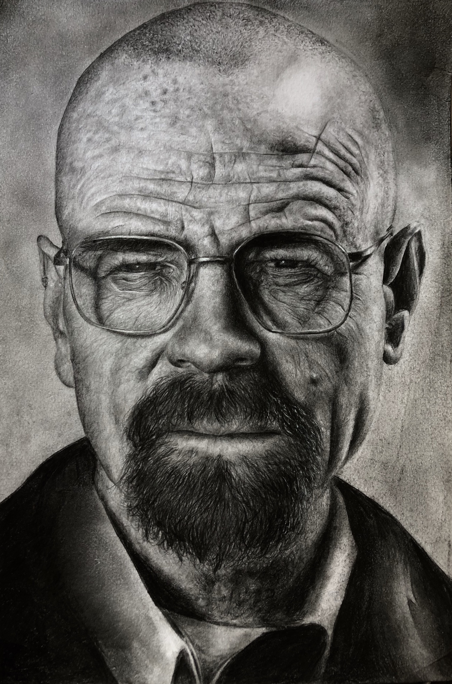 Walter White Portrait by Myron Mistry