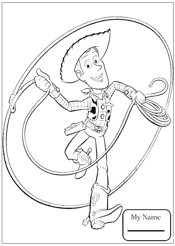 Woody Toy Drawing Beautiful Image
