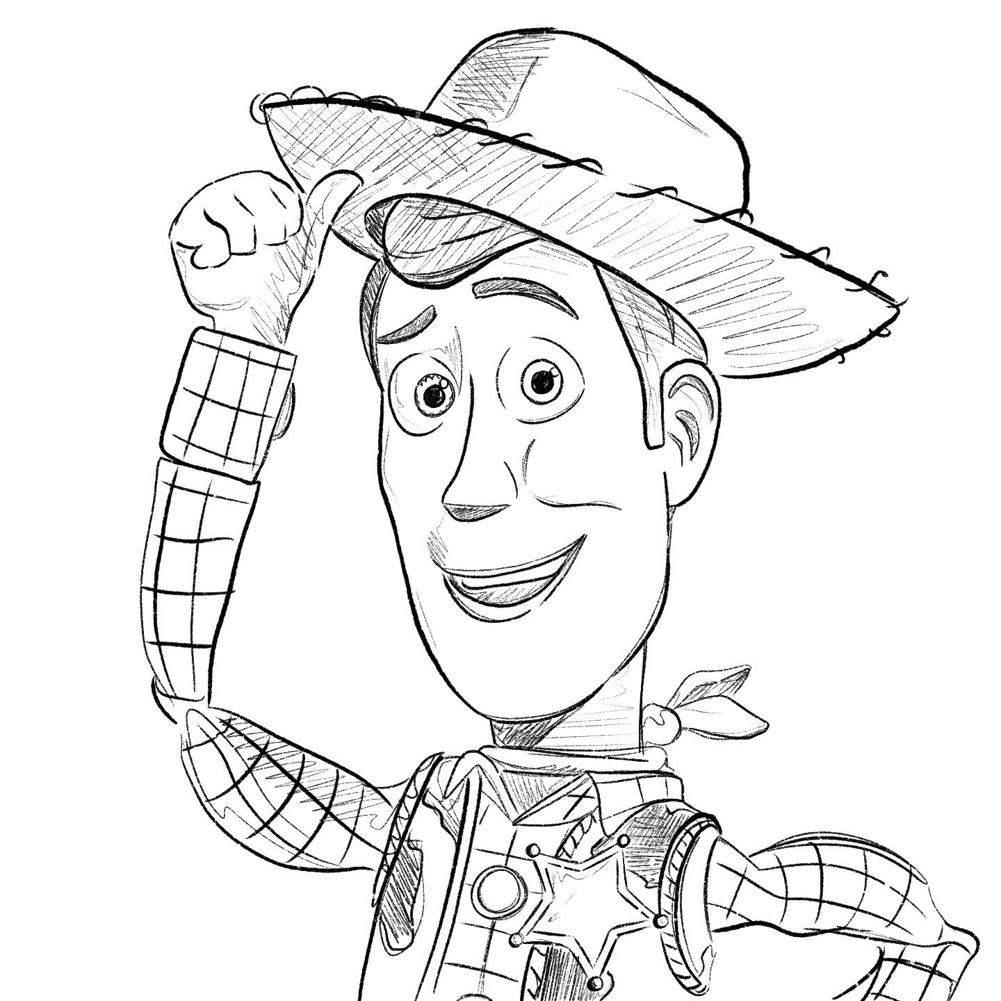 Woody Toy Drawing