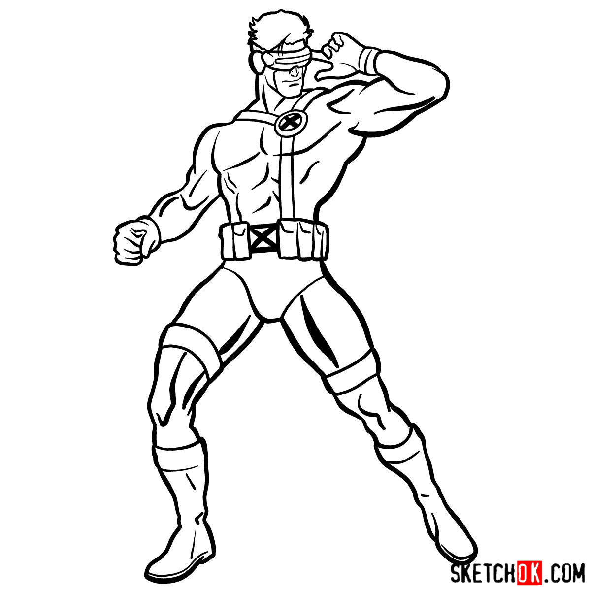 X-Men Drawing