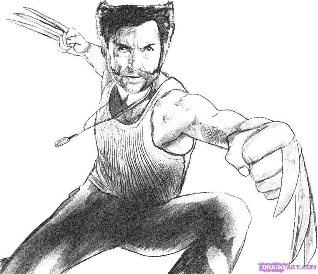 How to Draw Wolverine