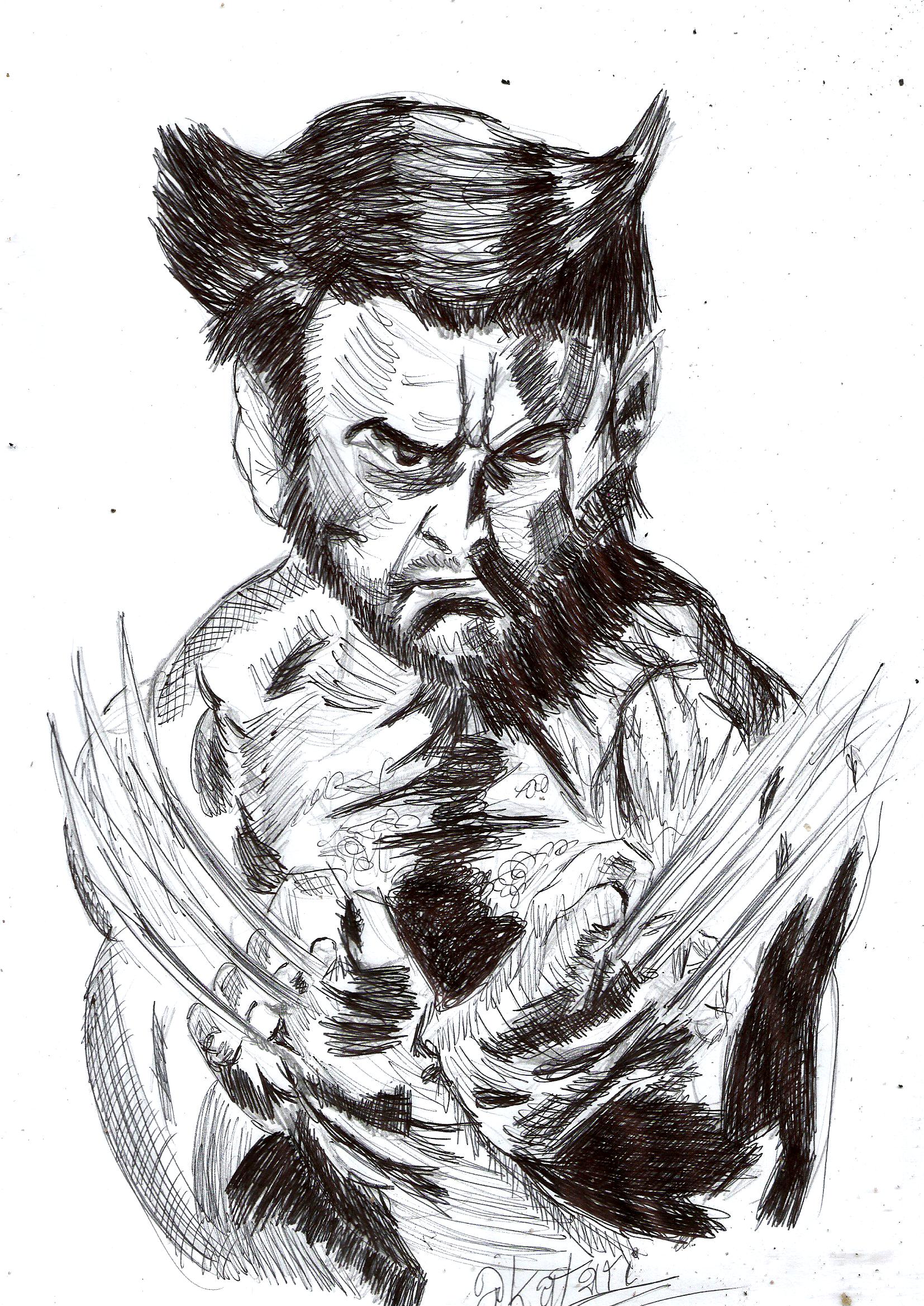 X-Men Wolverine Drawing Pic