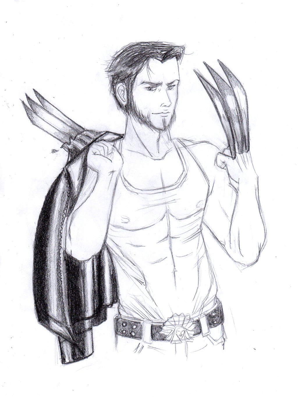 X-Men Wolverine Drawing Sketch