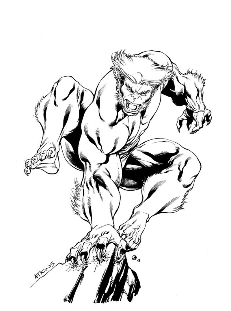 X-Men Wolverine Drawing