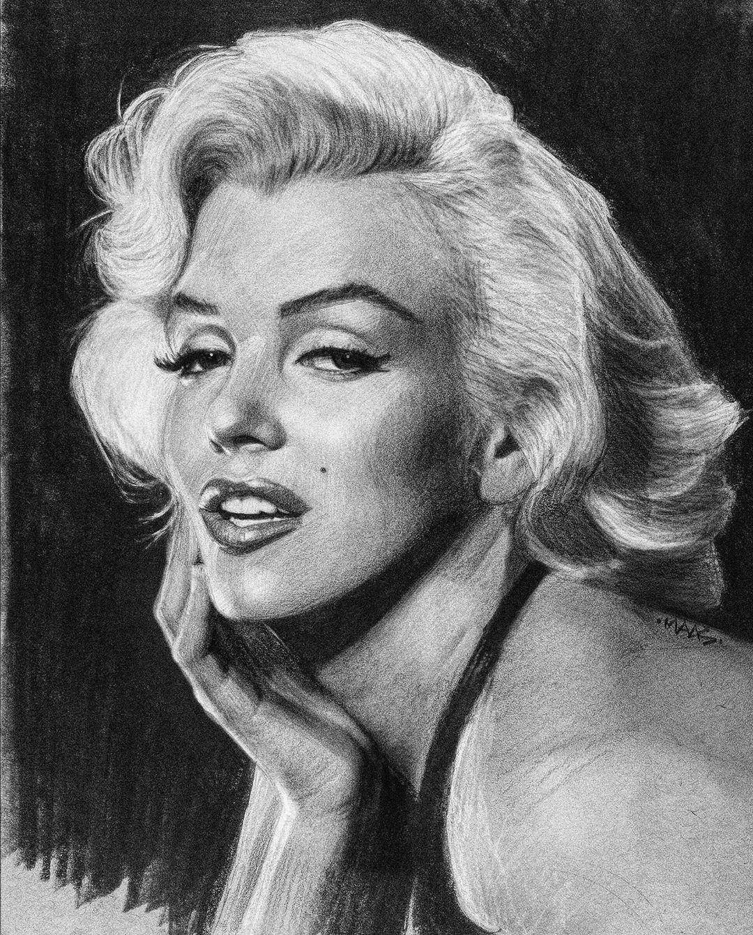 How to Draw MARILYN MONROE Iconic Faces No 18 Happy Drawing with Frank  Rodgers  YouTube