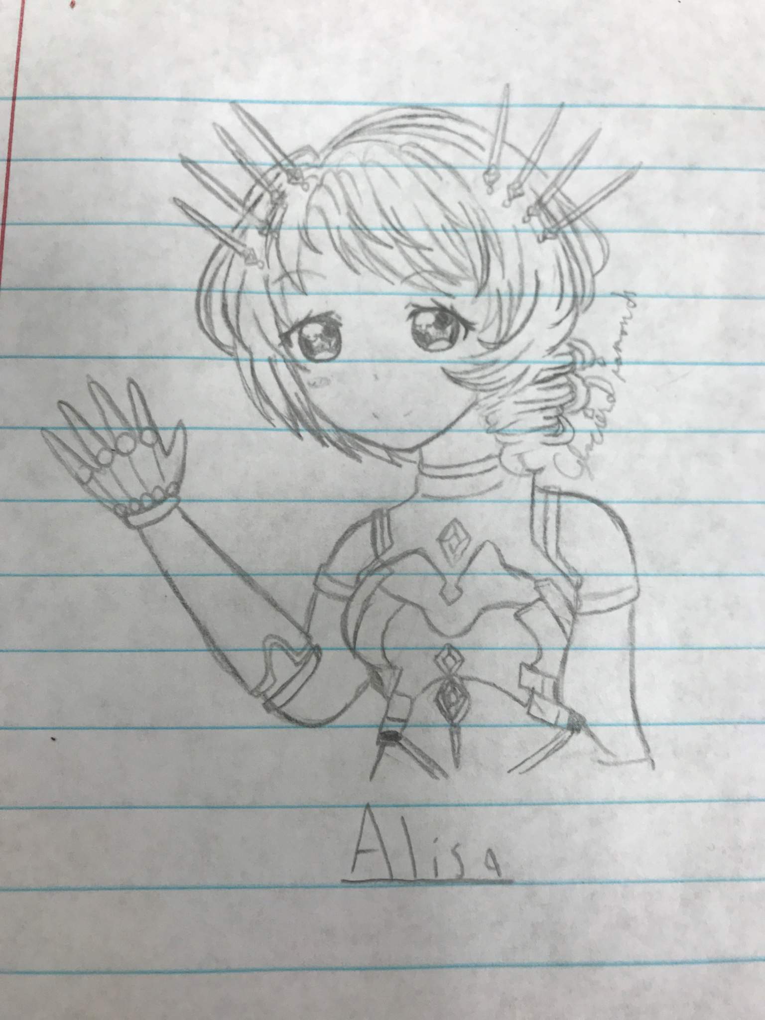 Alisa Bosconovitch Drawing