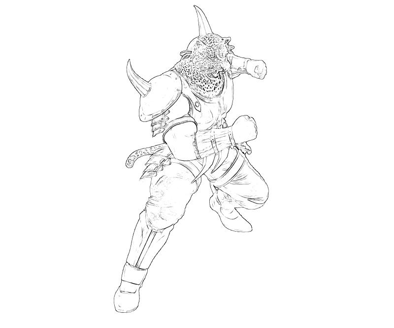 Armor King Tekken Drawing Image