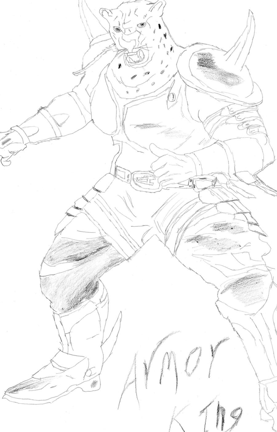 Armor King Tekken Drawing Pic