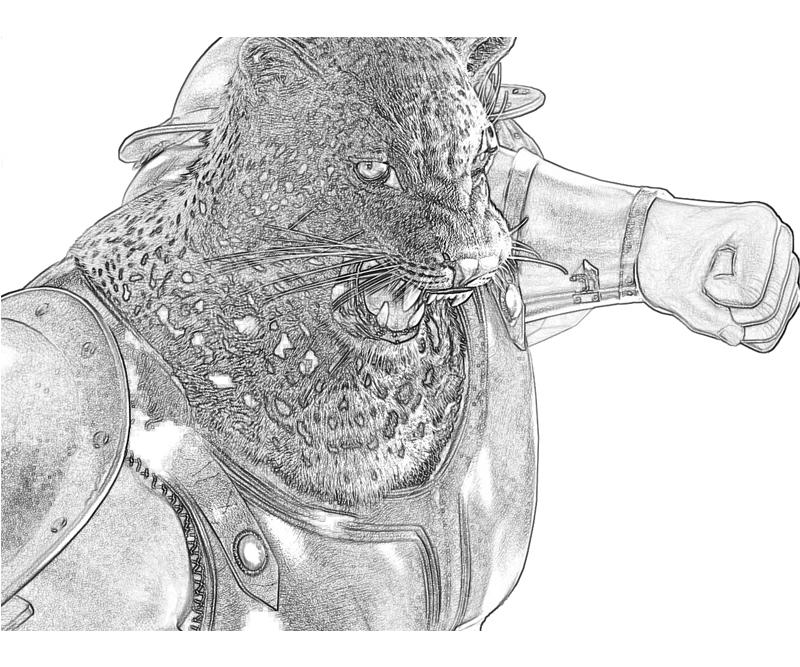 Armor King Tekken Drawing Picture
