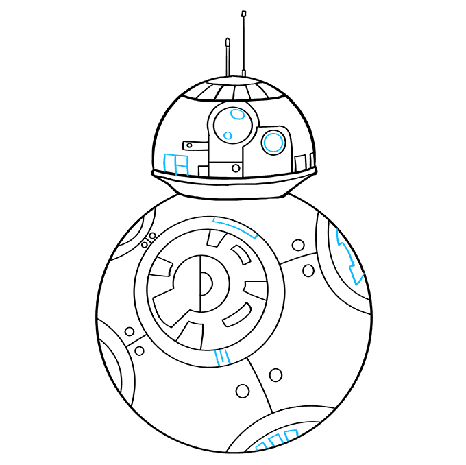 BB-8 Drawing Art