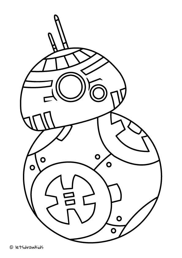 BB-8 Drawing Picture