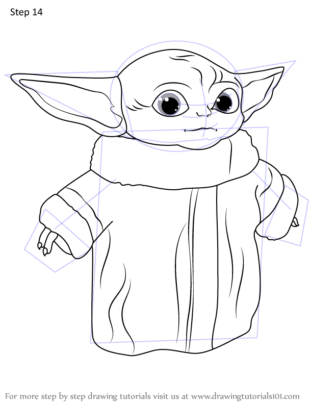 Baby Yoda Drawing Amazing