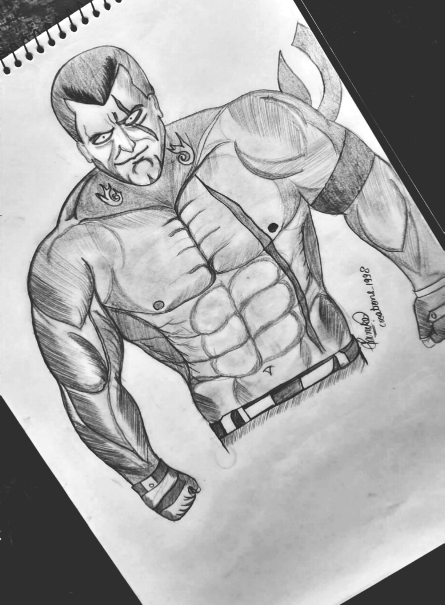 Bryan Fury Drawing High-Quality