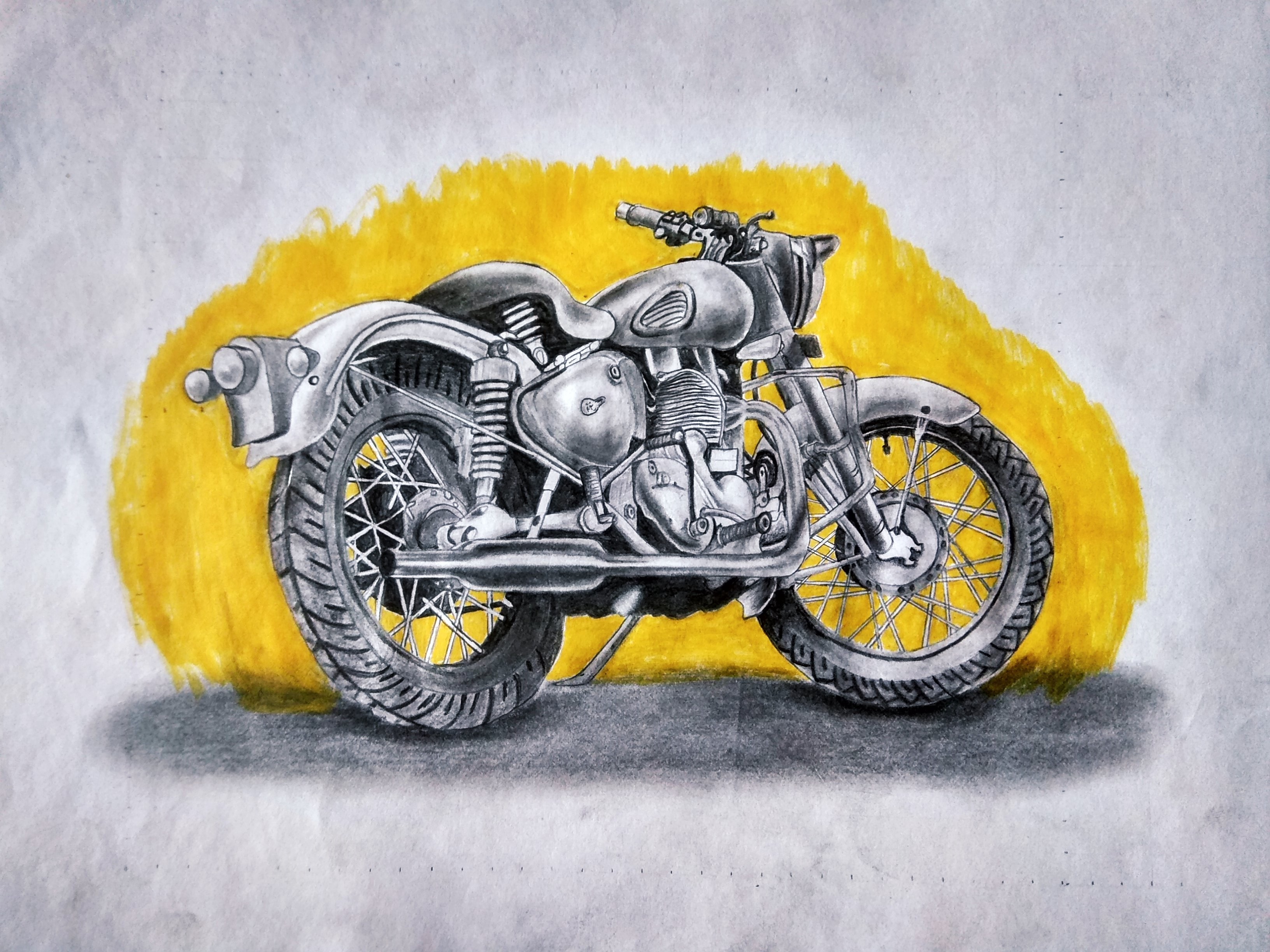 Simple Drawings Most Bike (63 photos) » Drawings for sketching and not only  - Papik.PRO