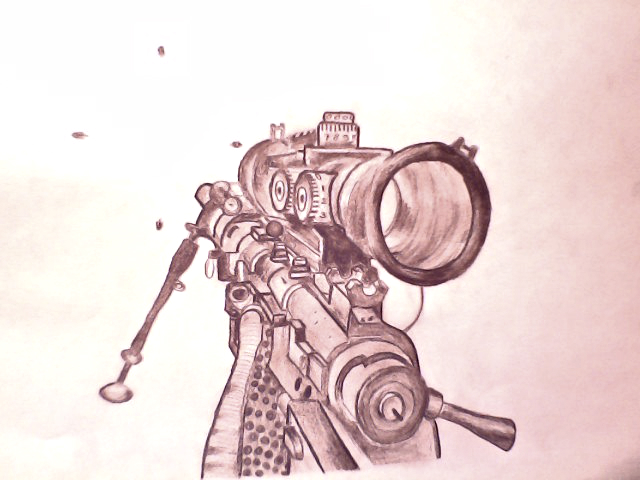 Call of Duty Modern Warfare Drawing Pic