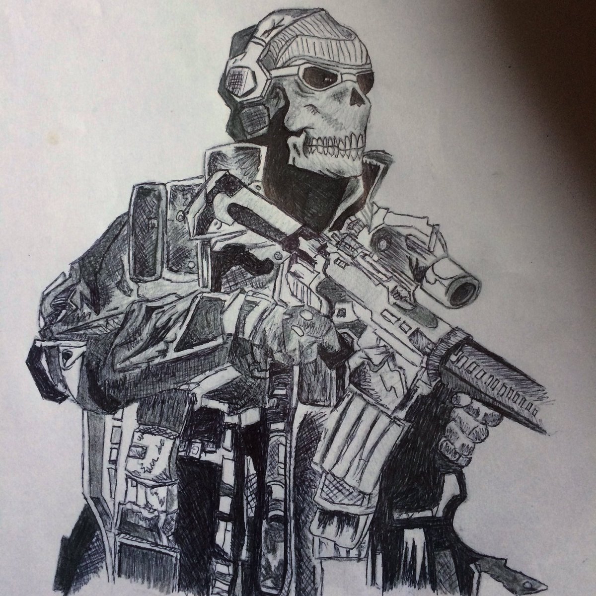 Call of Duty Modern Warfare Drawing Sketch