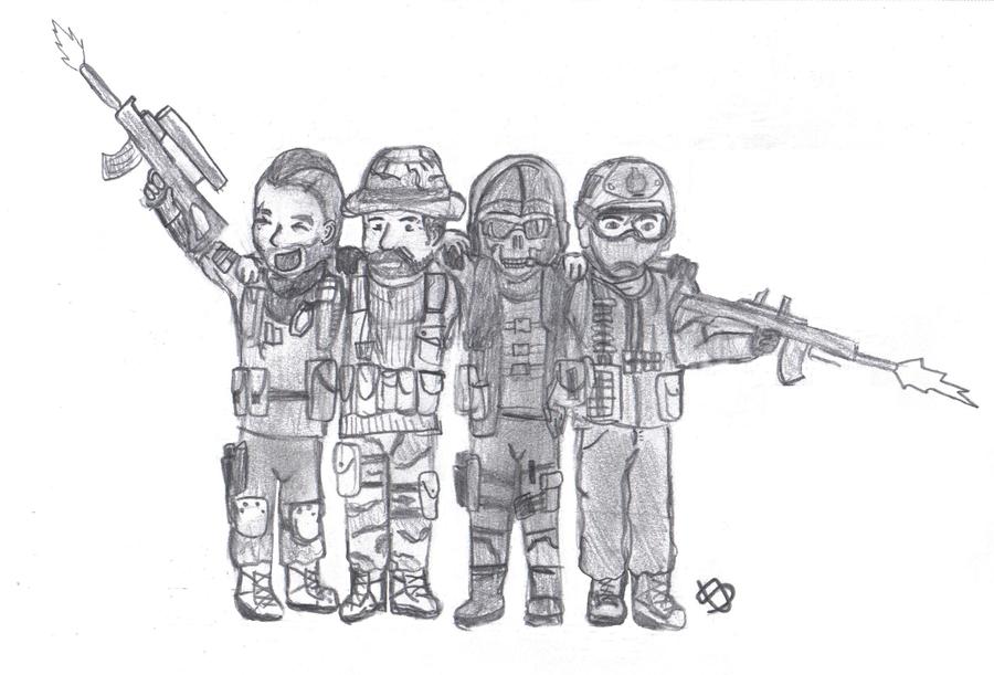 Call Of Duty Drawing Skill