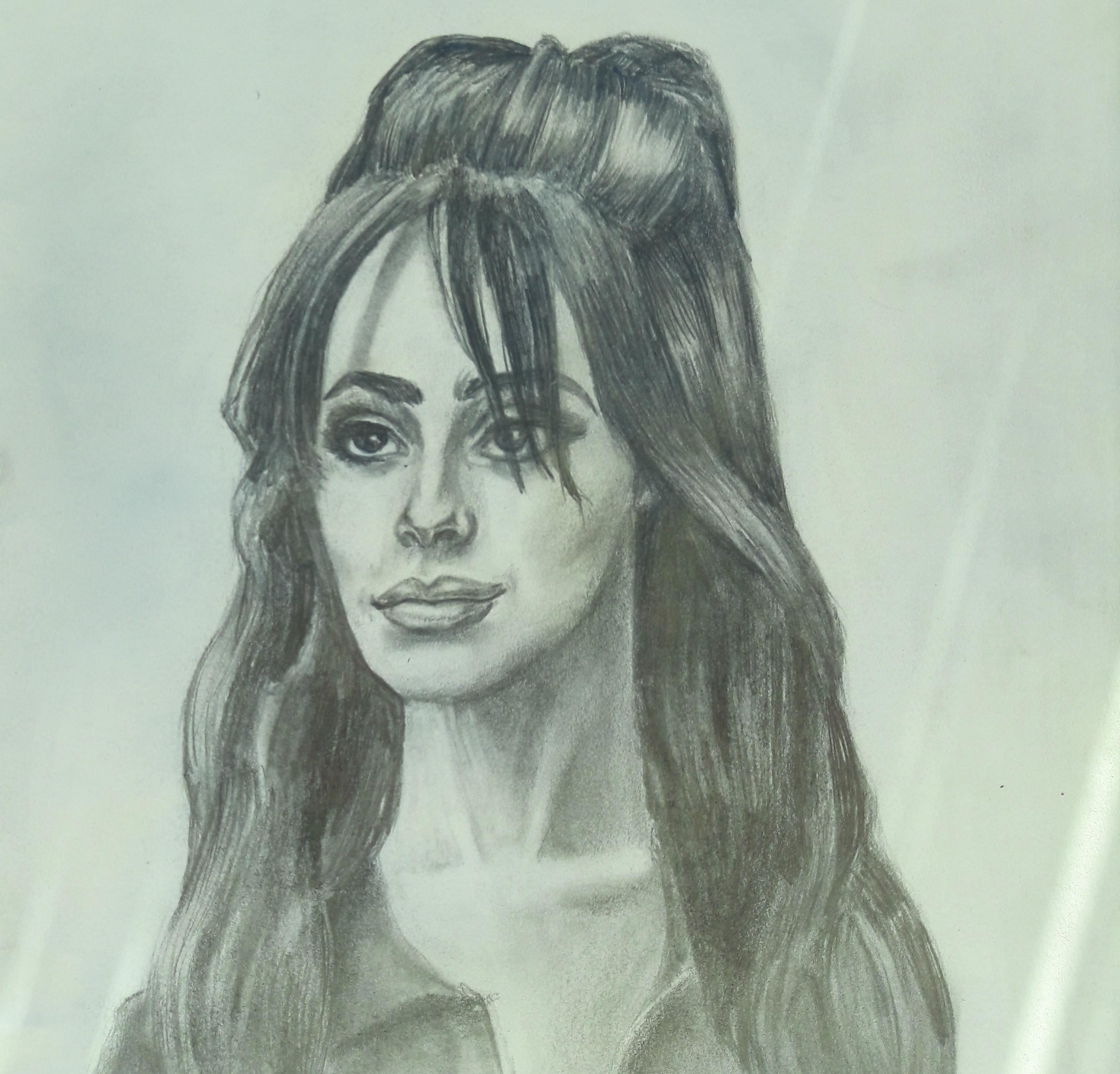 Camila Cabello Drawing Beautiful Art