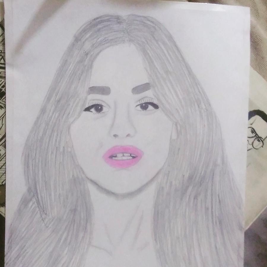 Camila Cabello Drawing Beautiful Image
