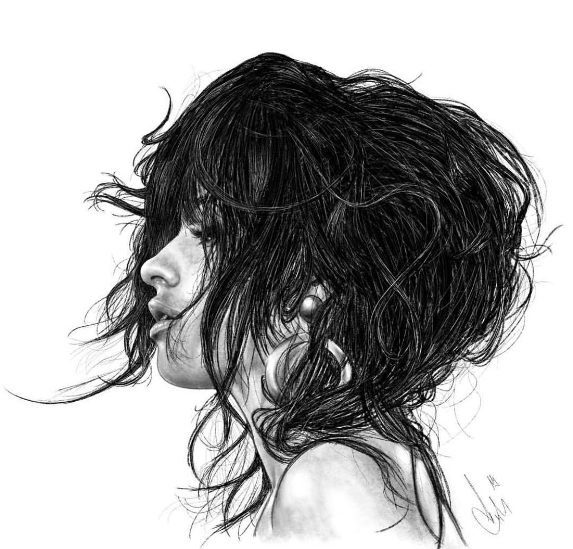 Camila Cabello Drawing Image