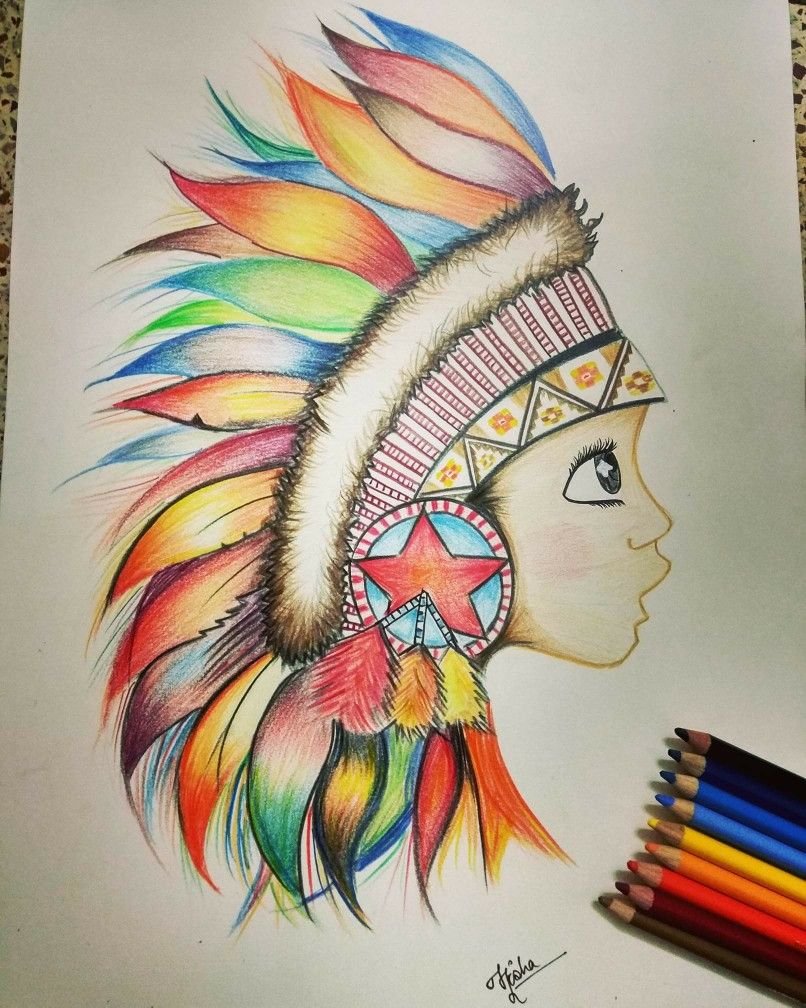 Color Sketch Drawing HighQuality  Drawing Skill