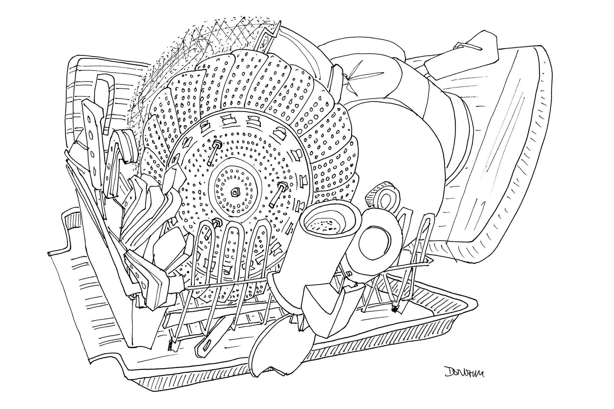 Coronavirus Drawing