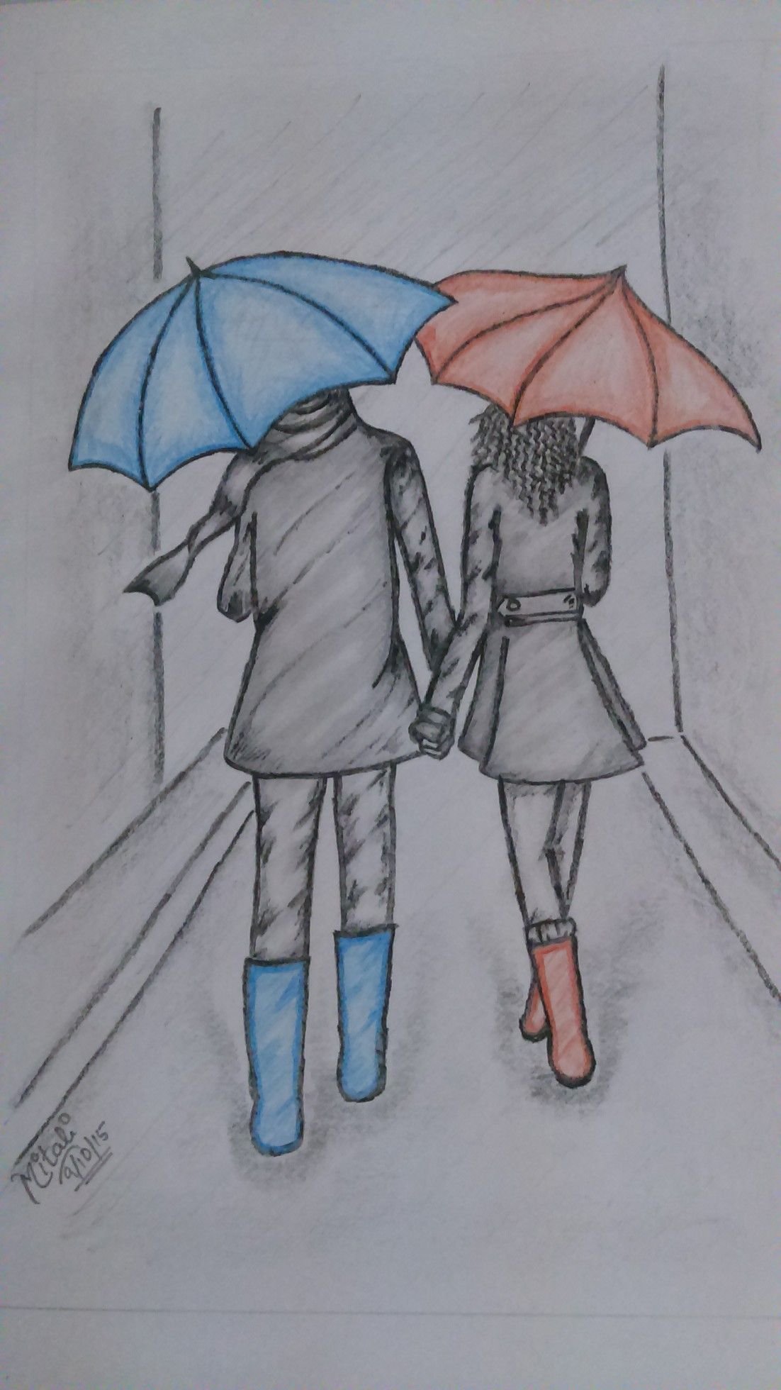 Couple Sketch Drawing Pic