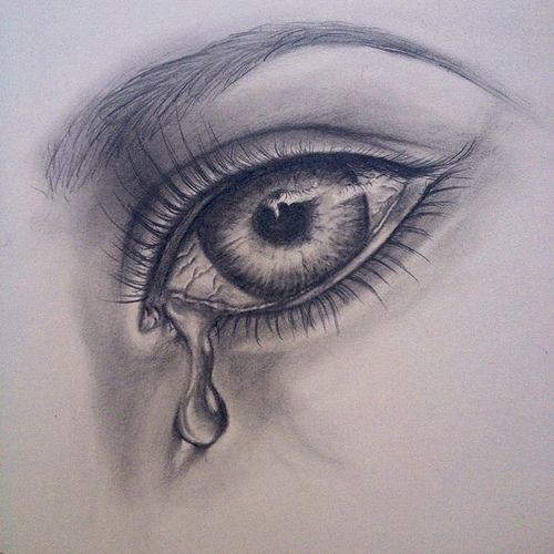Crying Girl Drawing Pics