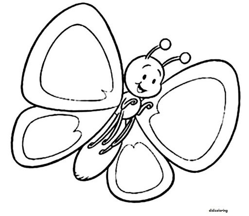 Cute Butterfly Art Drawing