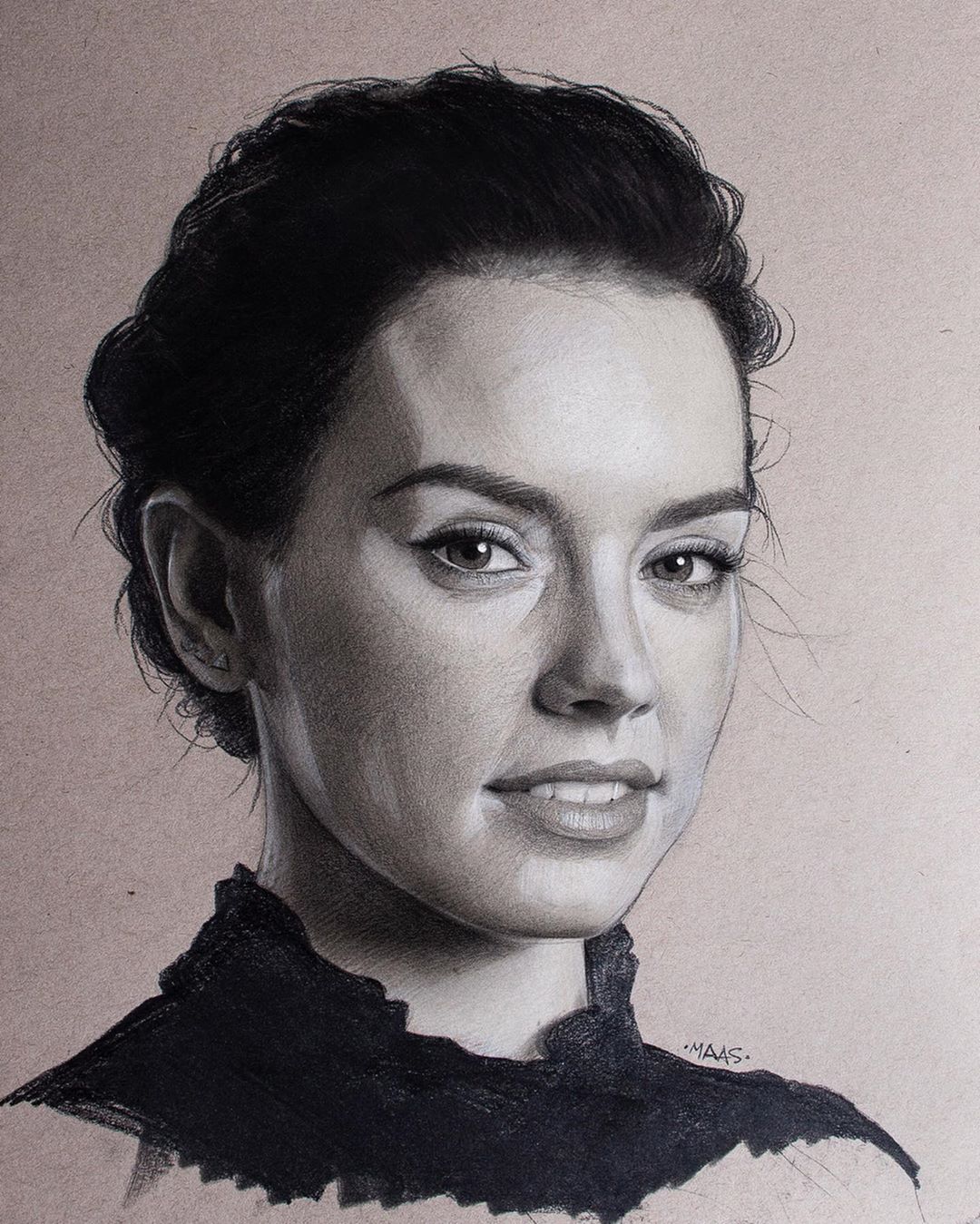 Daisy Ridley Drawing