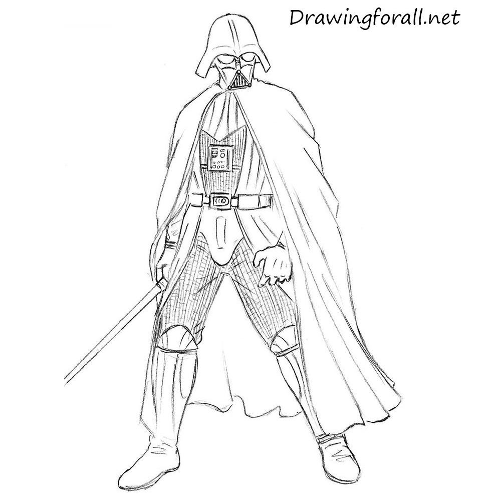 Darth Vader Drawing Art