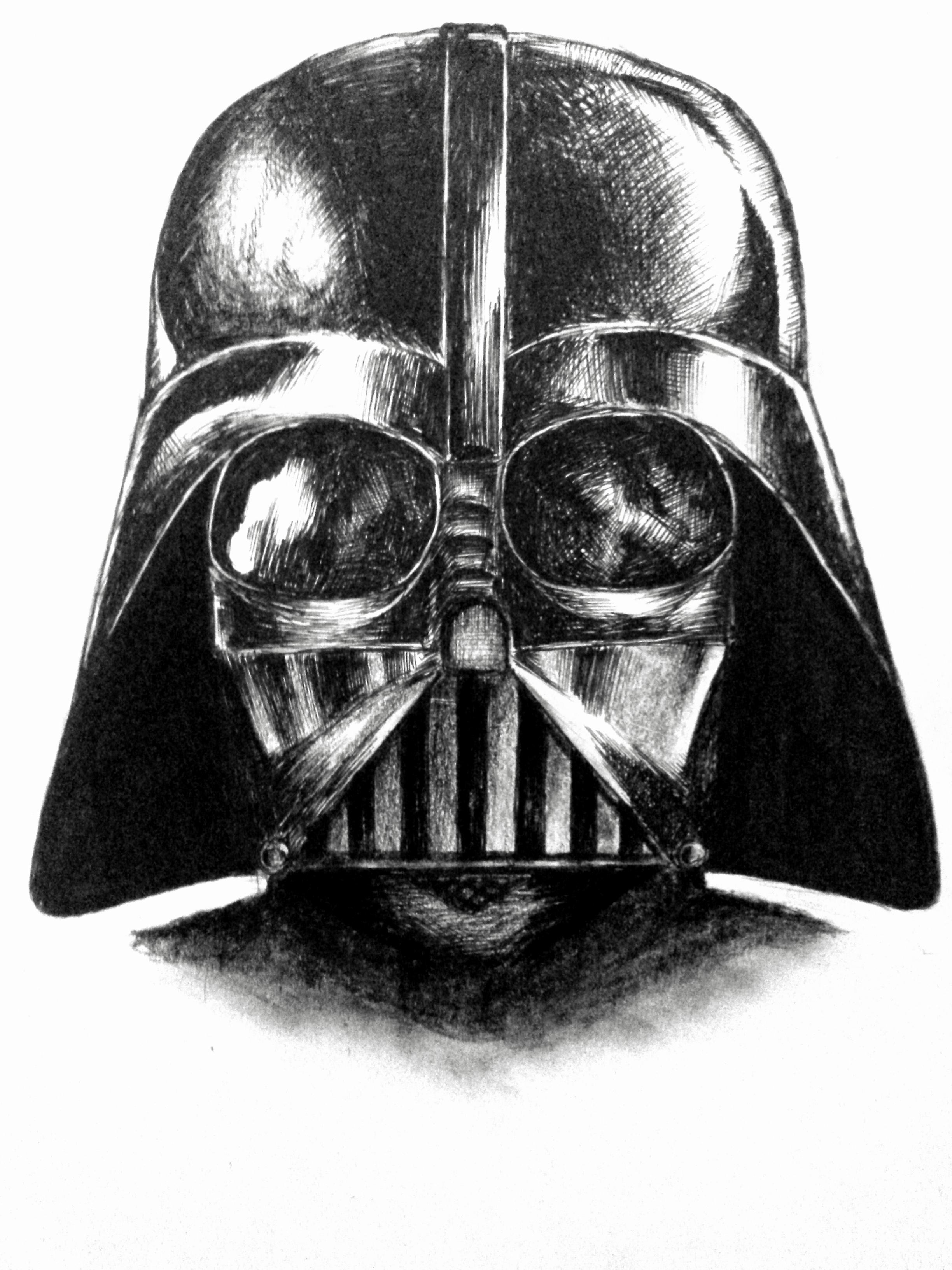 Darth Vader Drawing High-Quality