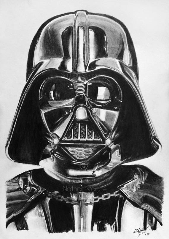 Darth Vader Drawing Pics