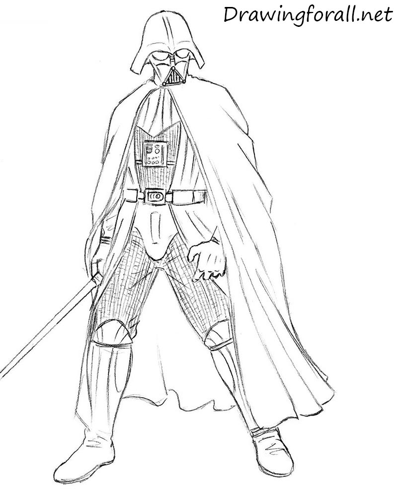 Darth Vader Drawing