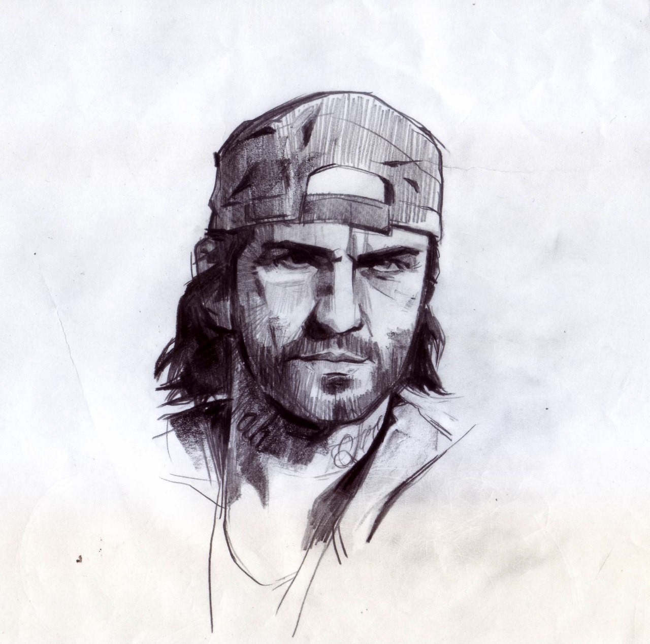 Days Gone Drawing High-Quality