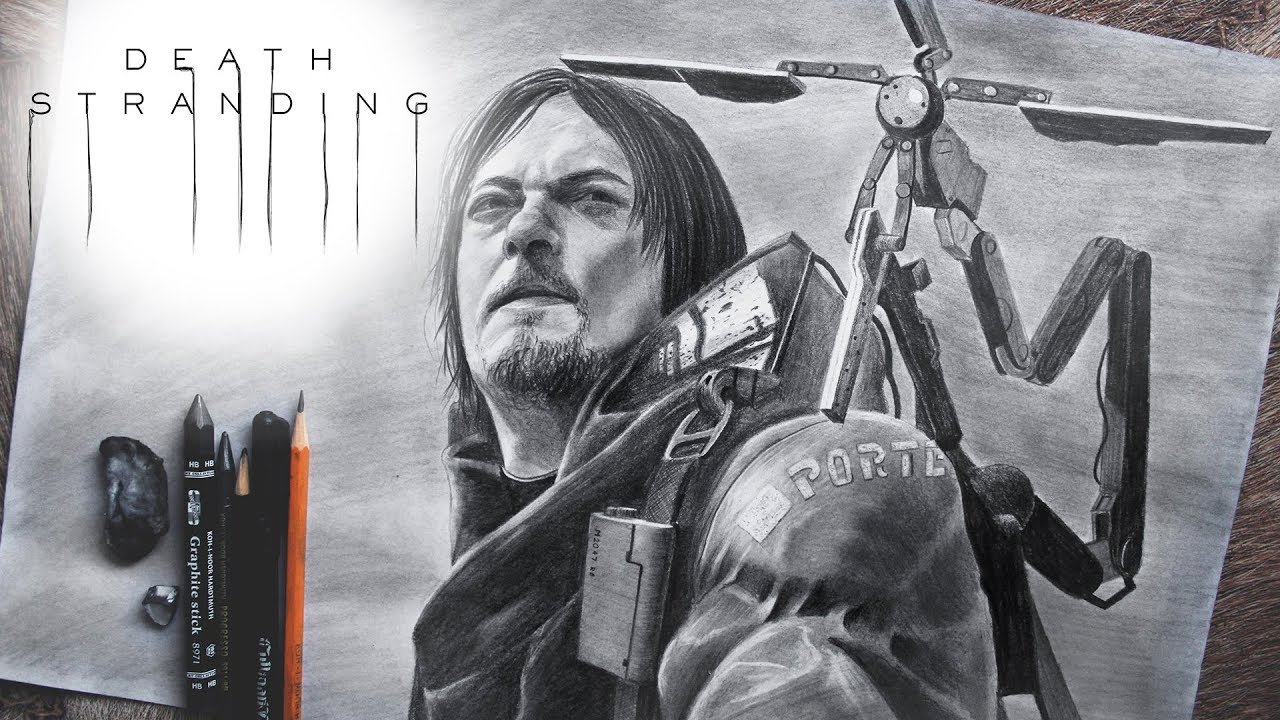 Death Stranding Drawing Amazing