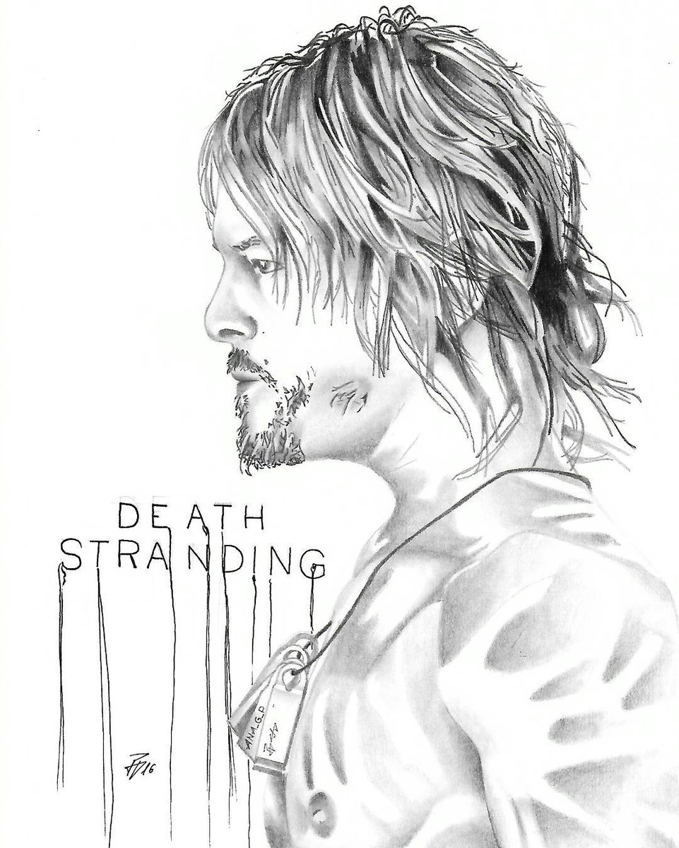 Death Stranding Drawing Pic