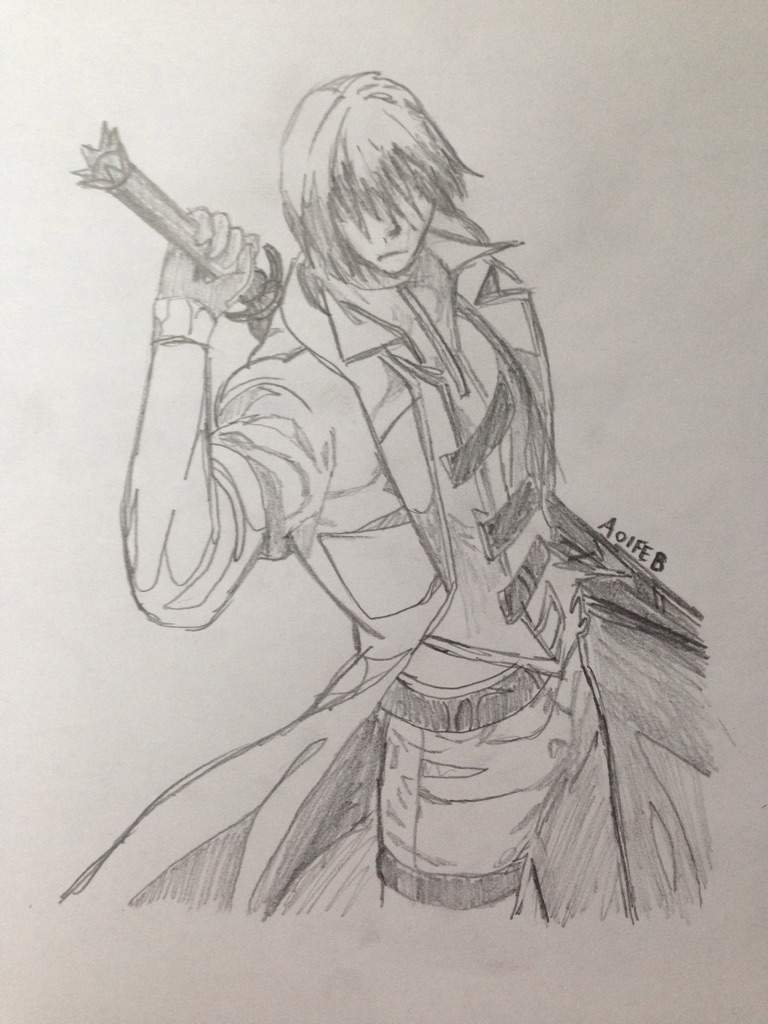 Devil May Cry Drawing Sketch