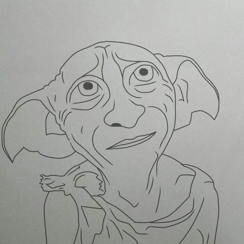 Dobby The House Elf Drawing Realistic