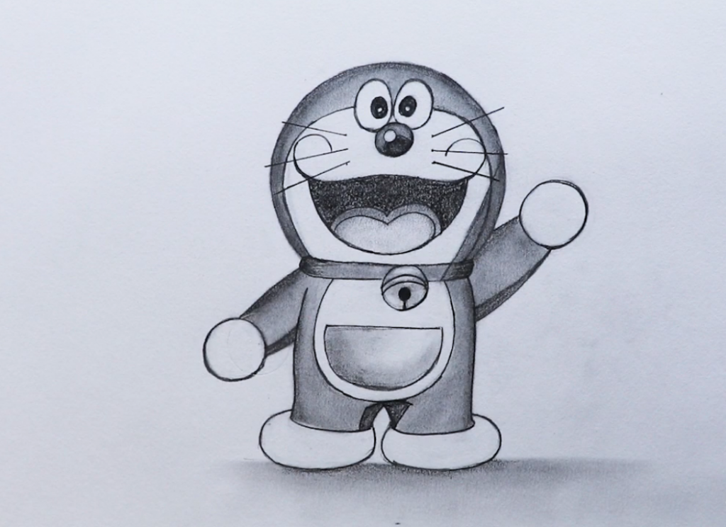 Doraemon Drawing Sketch - Drawing Skill