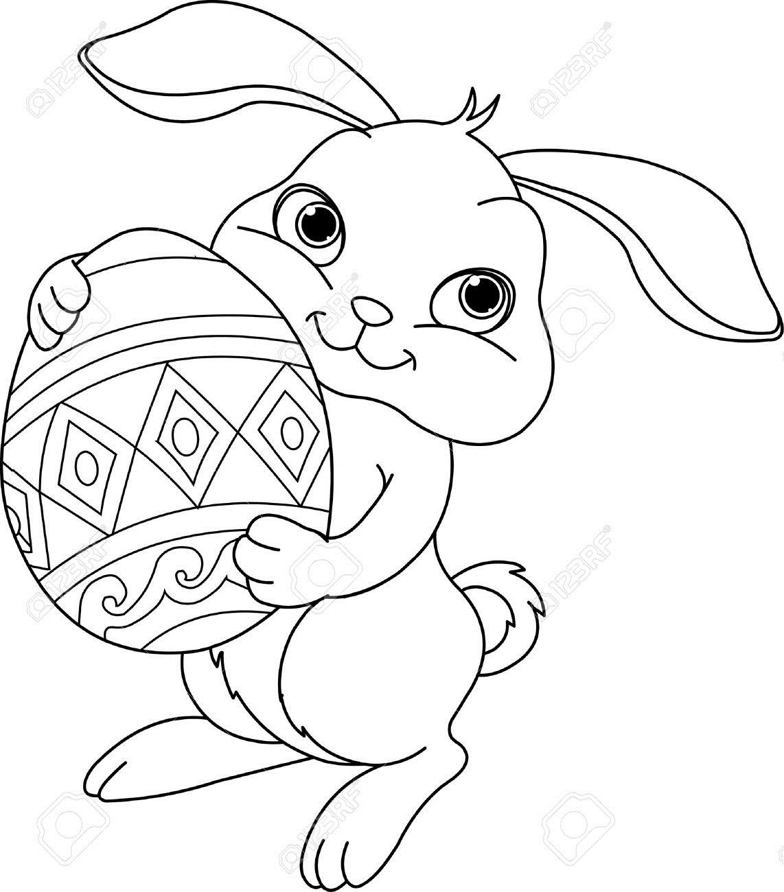 Easter Bunny Drawing Picture