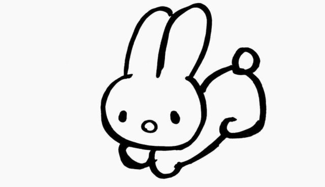 Easter Rabbit Drawing Art