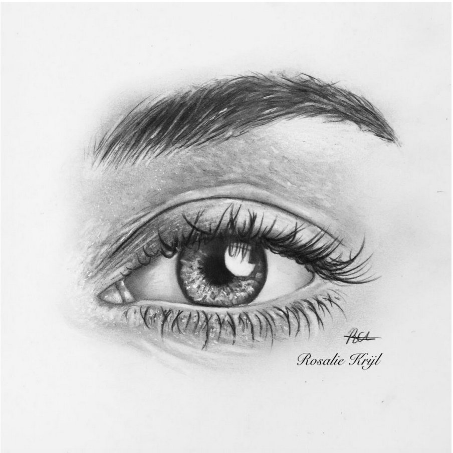 Eye Sketch Drawing - Drawing Skill