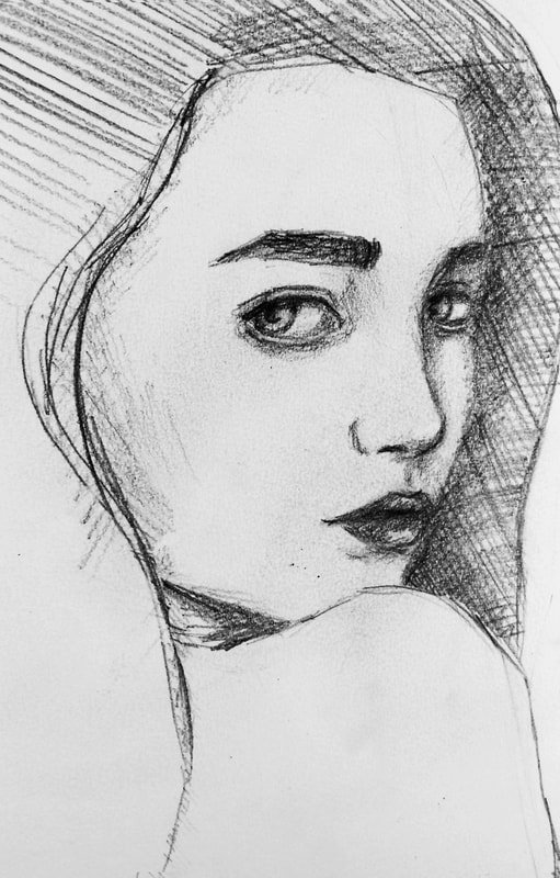 Face Sketch Drawing Art