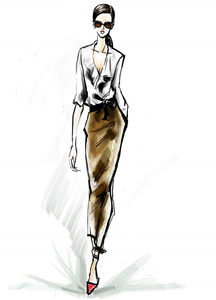 Fashion Sketch Drawing Amazing