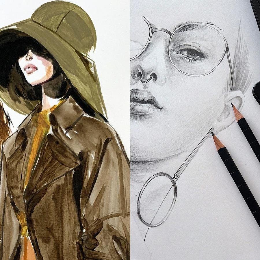 Fashion Sketch Drawing Best