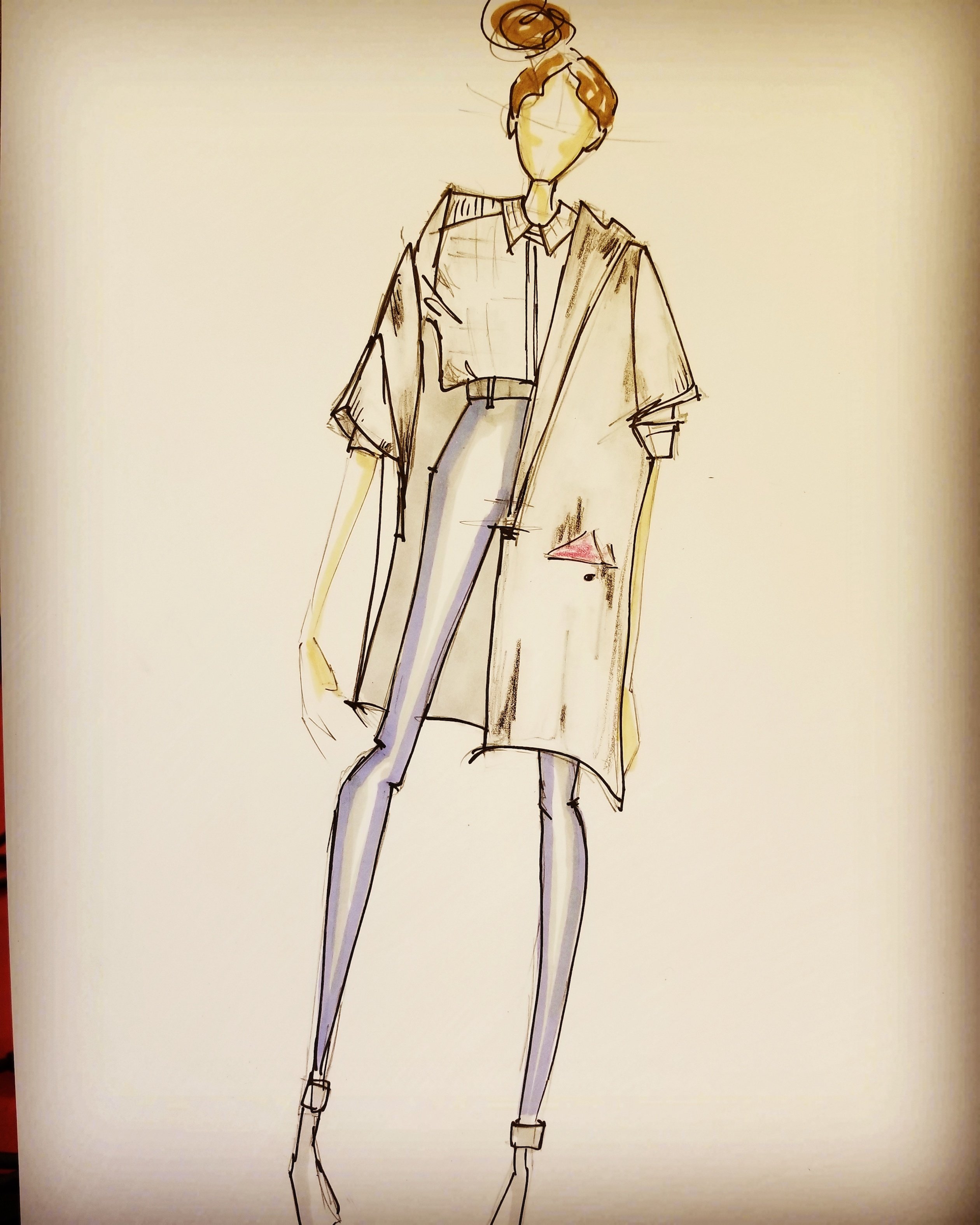 Fashion Sketch Drawing Pictures