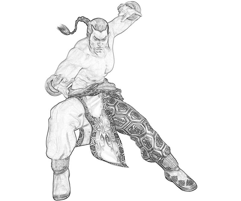 Feng Wei Tekken Drawing Picture