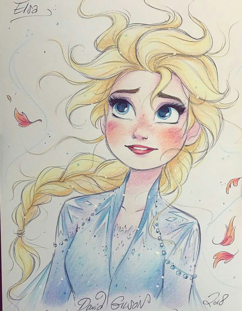 Frozen 2 Drawing Picture